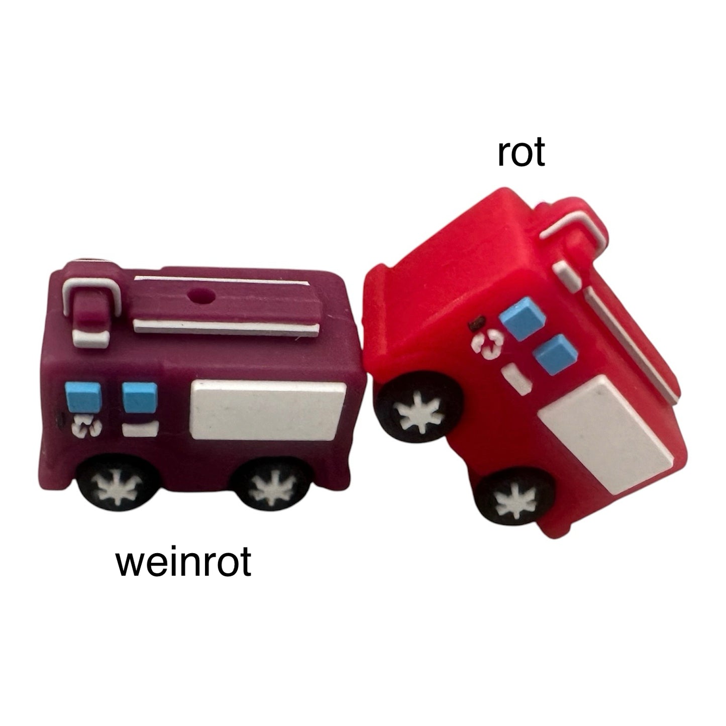 3D Motivperle Feuerwehrauto