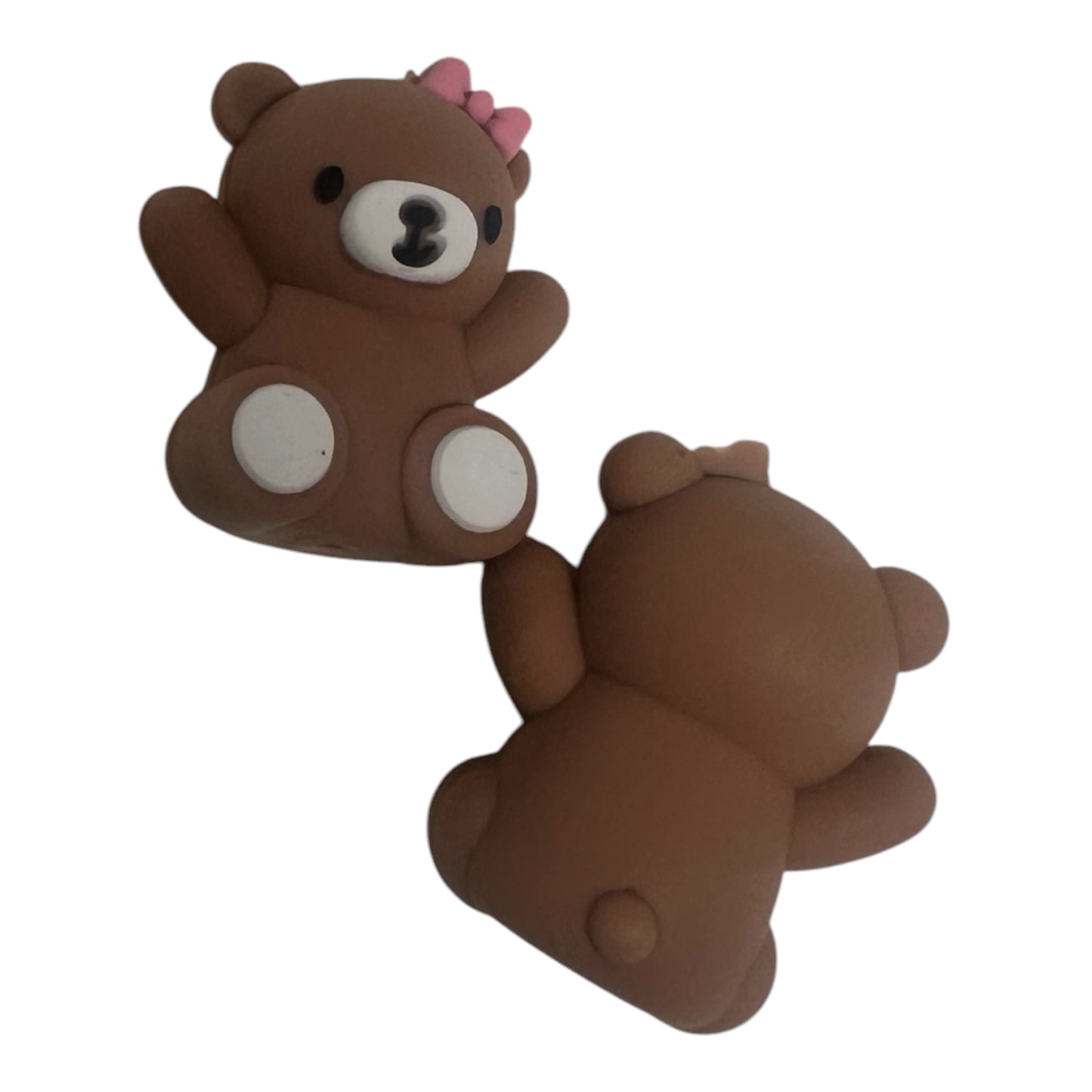 Motivperle 3D süsser Bär mit Masche