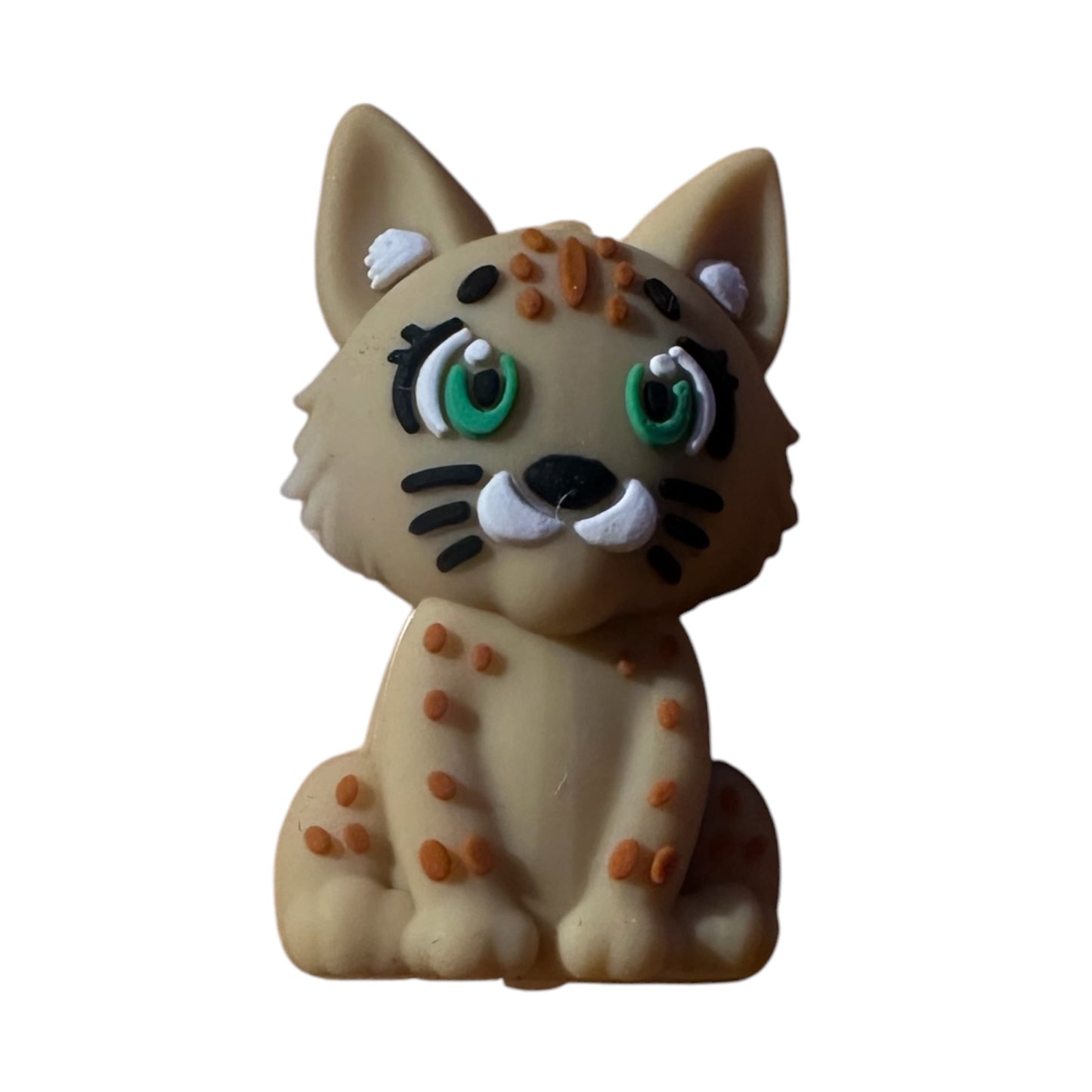 Motivperle 3D Silikon Luchs
