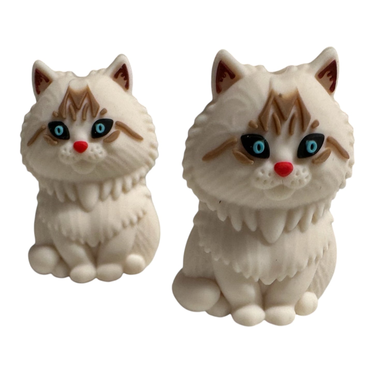 Motivperle Silikon 3D Siam Katze