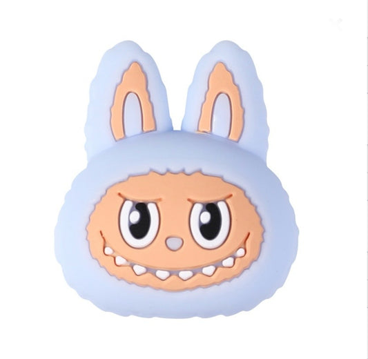 Motivperle trendy Monster blau