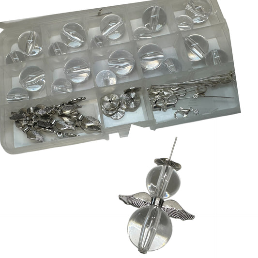 10 Acryl Engeli gross transparent (D5)
