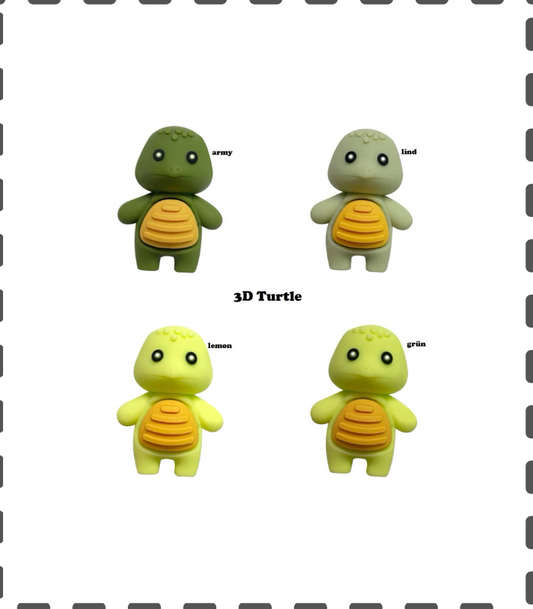 3D Motivperle Schildi Schildkröte
