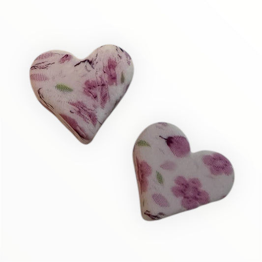 1 Stück Miniherz Motivperle Blossum