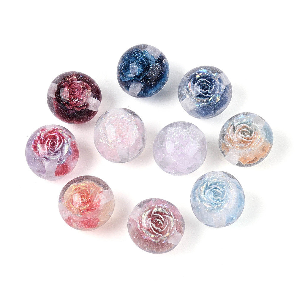 12 Harz mit Rosen Engel Topset (D3)