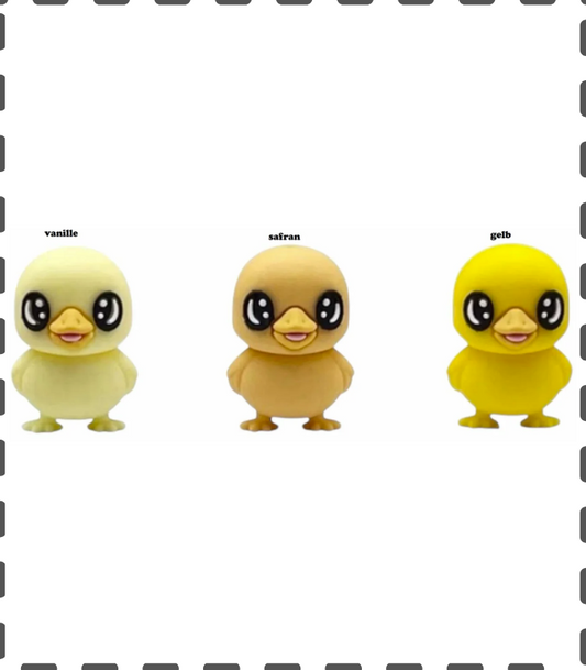 3D Motivperle Ente in 3 Farben