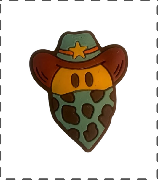 Motivperle Cowboy Smilie