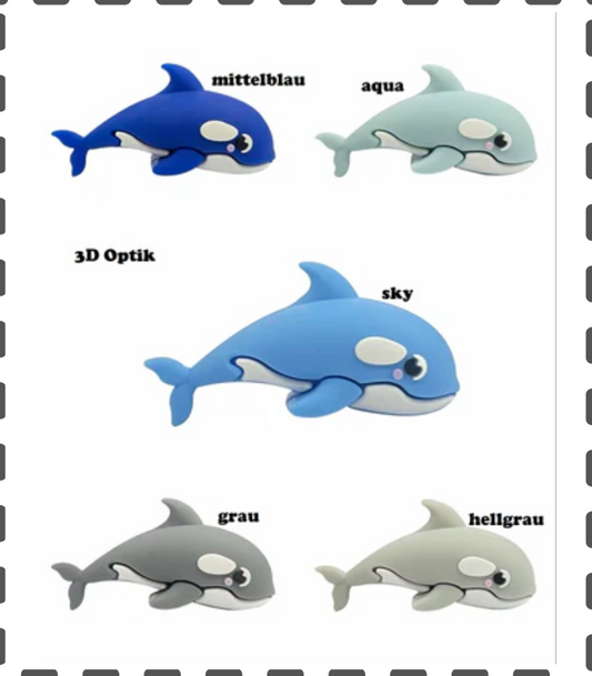 3D Wal Motivperle in 5 Farben