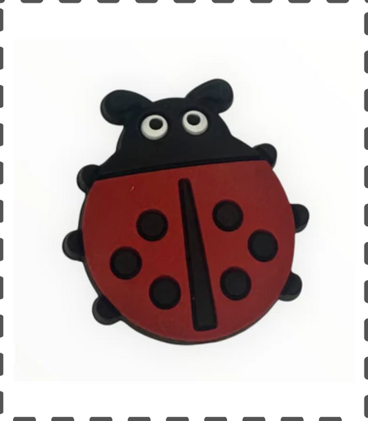 Motivperle Glückskäfer Marienkäfer Ladybug rot