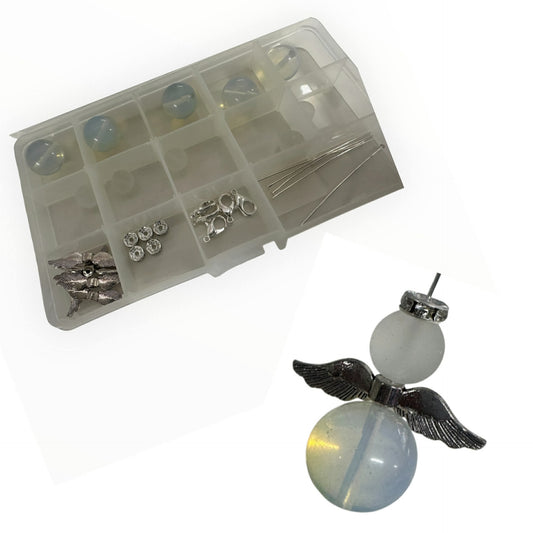 5 Opalit riesen Engel (B6)